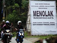 Warga Ciputat Tolak Tol Cinere-Serpong