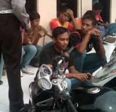 Puluhan Pelajar Konvoi Diamankan Karena Ganggu Pengguna Jalan