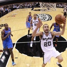 Spurs Memimpin 1-0 atas Thunder