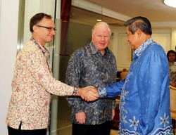 Bos Bank Raksasa Australia Bertamu ke Istana SBY