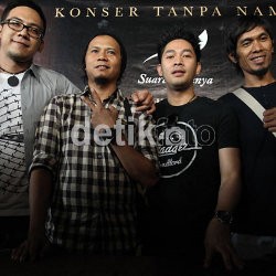 Tanpa Nama, Konser Penuh Rasa Meski Tanpa Ariel