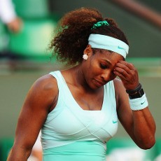 Serena Langsung Kandas