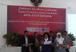 Organisasi Profesi Kesehatan Bentuk KPK-Anti Rokok
