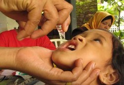 Indonesia Berhasil Perjuangkan Pemakaian Vaksin Polio Oral