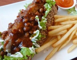 Resep Daging: Chili Bean Hotdog