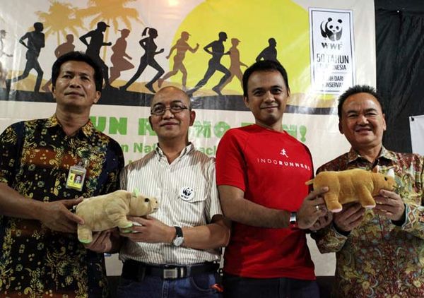 WWF Gelar Lari 10K di Taman Nasional Ujung Kulon