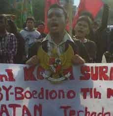 GMNI Tuding SBY-Boediono Pengkhianat Pancasila