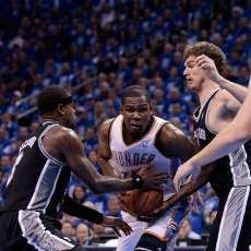 Thunder Kalahkan Spurs untuk Bikin Kedudukan Jadi 1-2