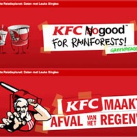 Kampanye Greenpeace di Belanda vs KFC, Asia Pulp & Paper, Indonesia