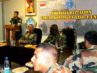 UNIFIL Bahas Gudang Makanan Kontingen