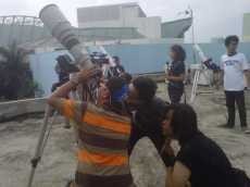 Pengunjung Planetarium Jakarta Antusias Amati Transit Venus