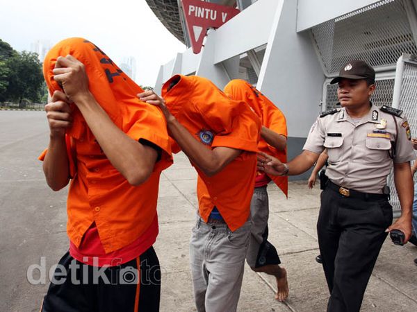 Rekontruksi Pembunuhan Suporter di GBK