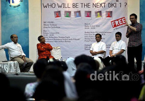 Para Cagub-Cawagub Debat di Al-Azhar