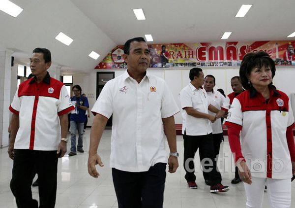 Ketua KONI Pusat Tinjau Fasilitas KONI DKI 