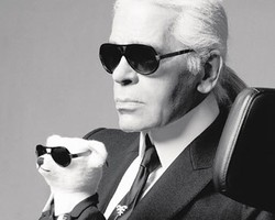 Wow! Karl Lagerfeld Sediakan 2 Pembantu & iPad untuk Kucingnya