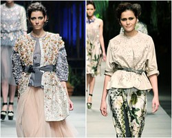 10 Koleksi Busana Terbaru Biyan Bertema Foliage