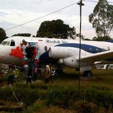 TK Al Falah Sulap Bangkai Pesawat Jadi Ruang Belajar