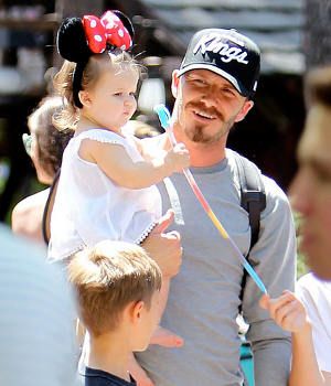 Lucunya Putri David Beckham