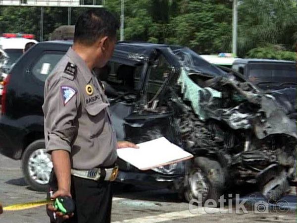 Tabrakan Beruntun di Medan, 1 Orang Tewas