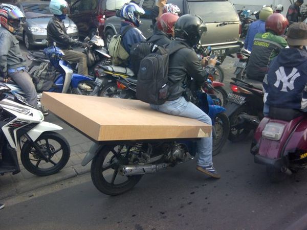 Motor dengan Kursi Terluas