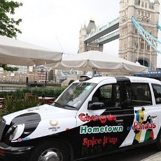 Ada Taksi Panda Berkeliaran di London!