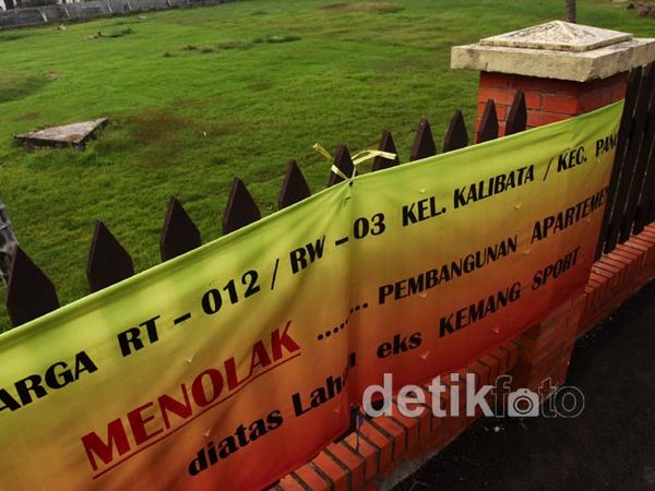 Warga Loka Indah Tolak Pembangunan Apartemen