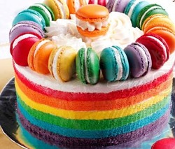 Tergoda Si Manis Legit Dengan Warna-Warni Pelangi
