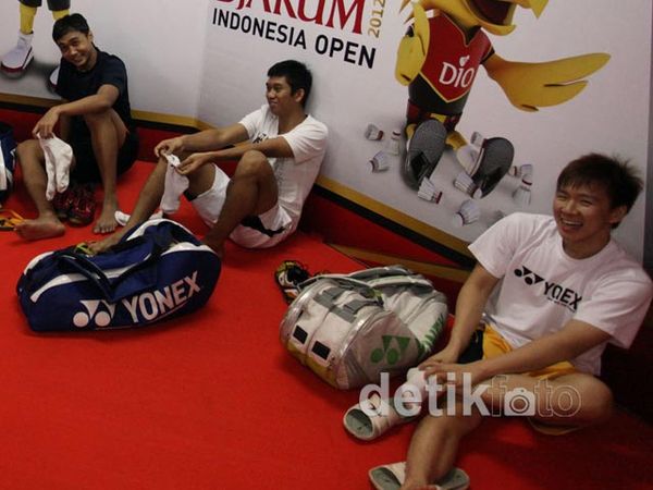 Atlet Bulutangkis Indonesia Kompak di Indonesia Open