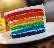 Rainbow Cake The Fabrik yang Legit