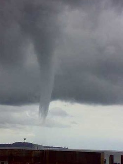 Tornado at the beach