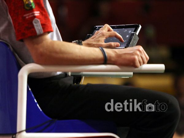 Visual Livescore Permudah Wasit Bulutangkis