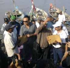 Penyedotan Pasir di Kenjeran Oleh PT Gora Gahana Disetujui