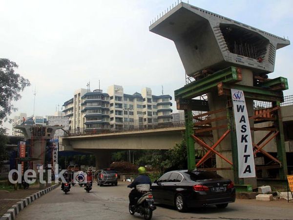 Flyover Antasari-Blok M Ditargetkan Kelar Tahun Ini