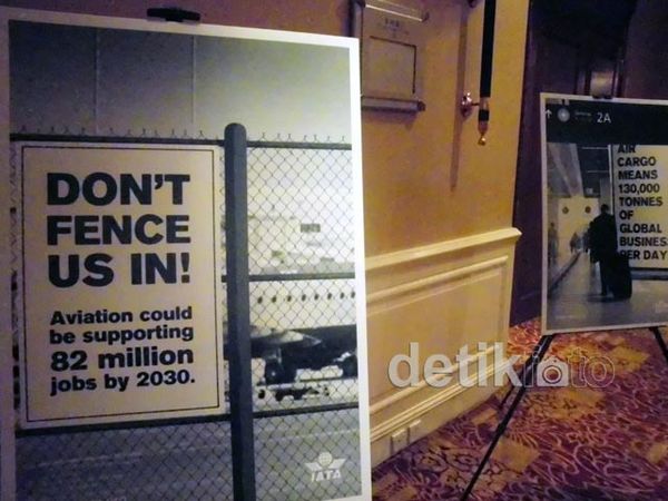 Masalah Dirgantara dalam Poster di Acara IATA di China