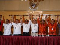 6 Cagub DKI Jakarta Janji Tidak Korupsi