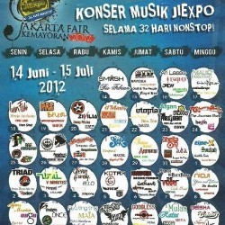 260 Band Siap Meriahkan JIExpo Musik