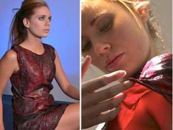 Wouw... Menakjubkan! Ada Gaun Terbuat dari Wine