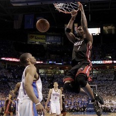 Balas Thunder, Heat Samakan Kedudukan