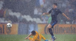 Setelah Ditunda Sekitar Sejam, Ukraina vs Prancis Dimulai