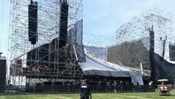 Bruuk! Panggung Konser Radiohead di Kanada Roboh, Satu Orang Tewas