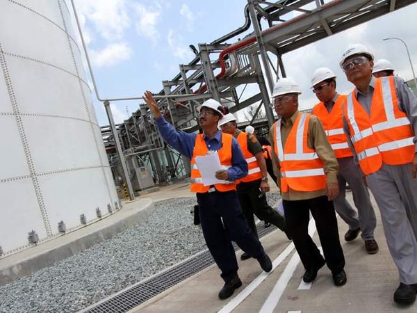 Pabrik AN Terbesar di Indonesia Resmi Beroperasi