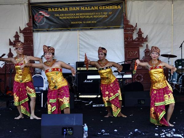 Bazar Indonesia di Houston