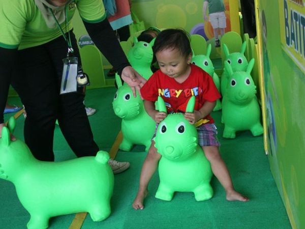 Taman Bermain di Peluncuran Nutri TAT