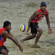 Koko/Ade Tambah Medali Emas Indonesia di Asian Beach Games
