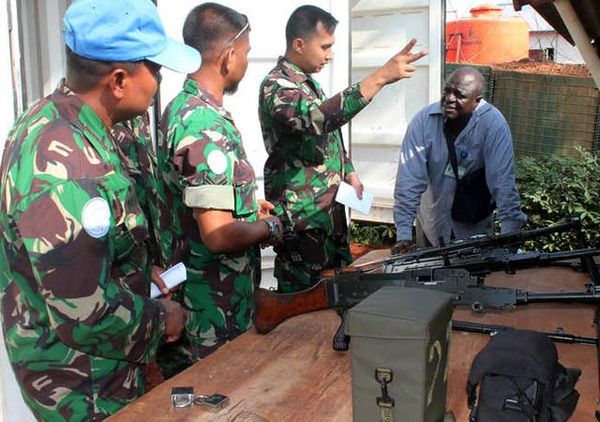 MONUSCO Periksa Peralatan Konga XX-I