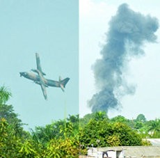 Fokker Hanya Timpa Rumah Mayor Yohanes, Rumah Lain Terbakar Kena Avtur