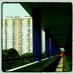 far away