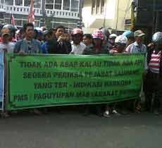 Masyarakat Sampang Minta Kejelasan Kasus Pejabat Nyabu