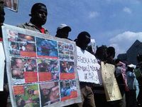 Mahasiswa Papua Demo di Surabaya