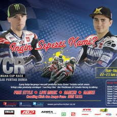 Jember Gelar Balapan Malam Yamaha Cup Race
